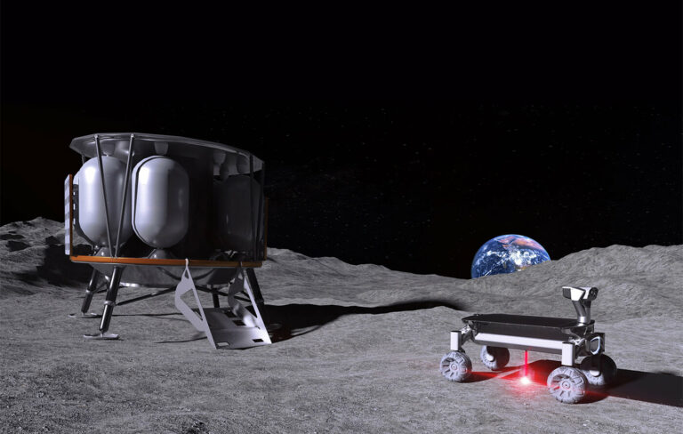 Wie kann auf dem Mond gebaut werden?