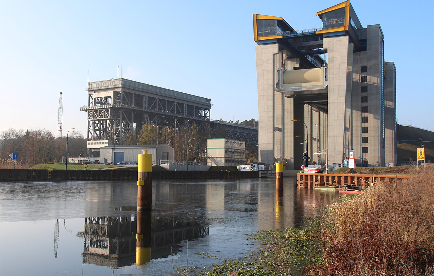 Schiffshebewerk Niederfinow. Foto: WNA Berllin