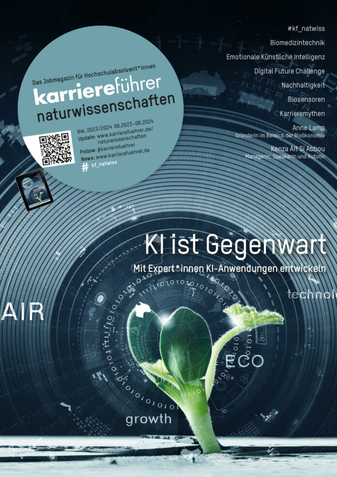 cover karriereführer naturwissenschaften 2023-2024