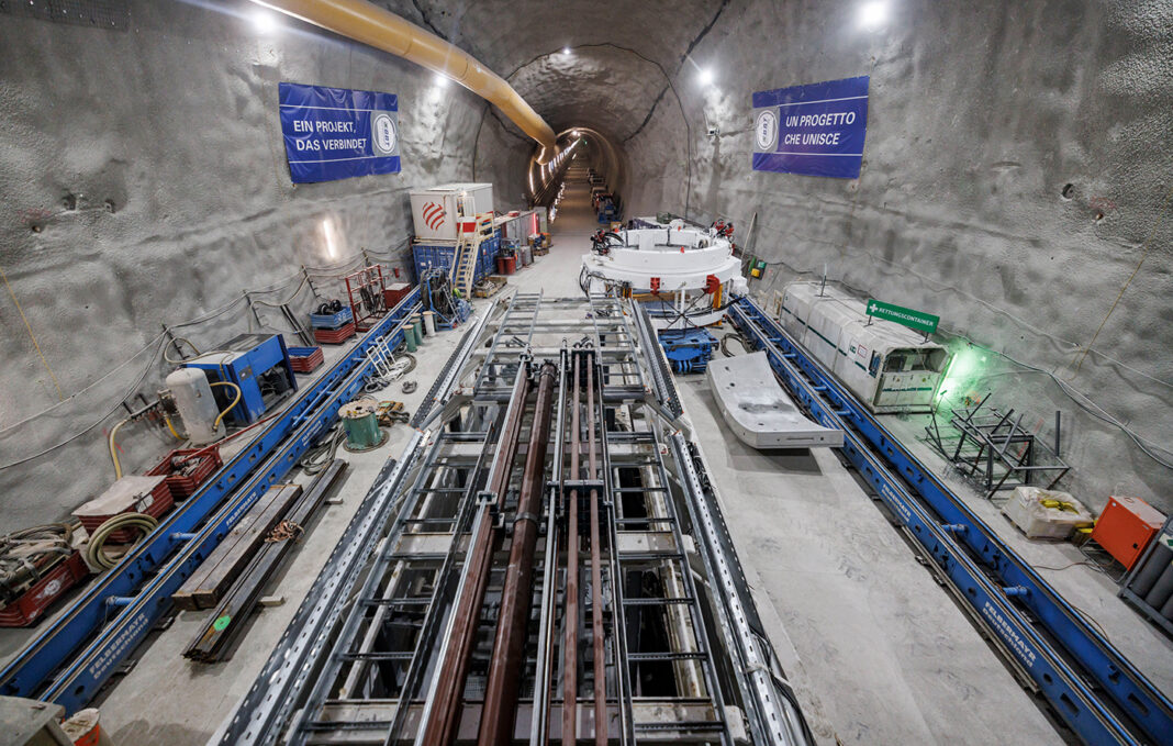 H41 Tunnelbohrmaschine „Ida“, Foto: BBT-SE / Jan Hetfleisch