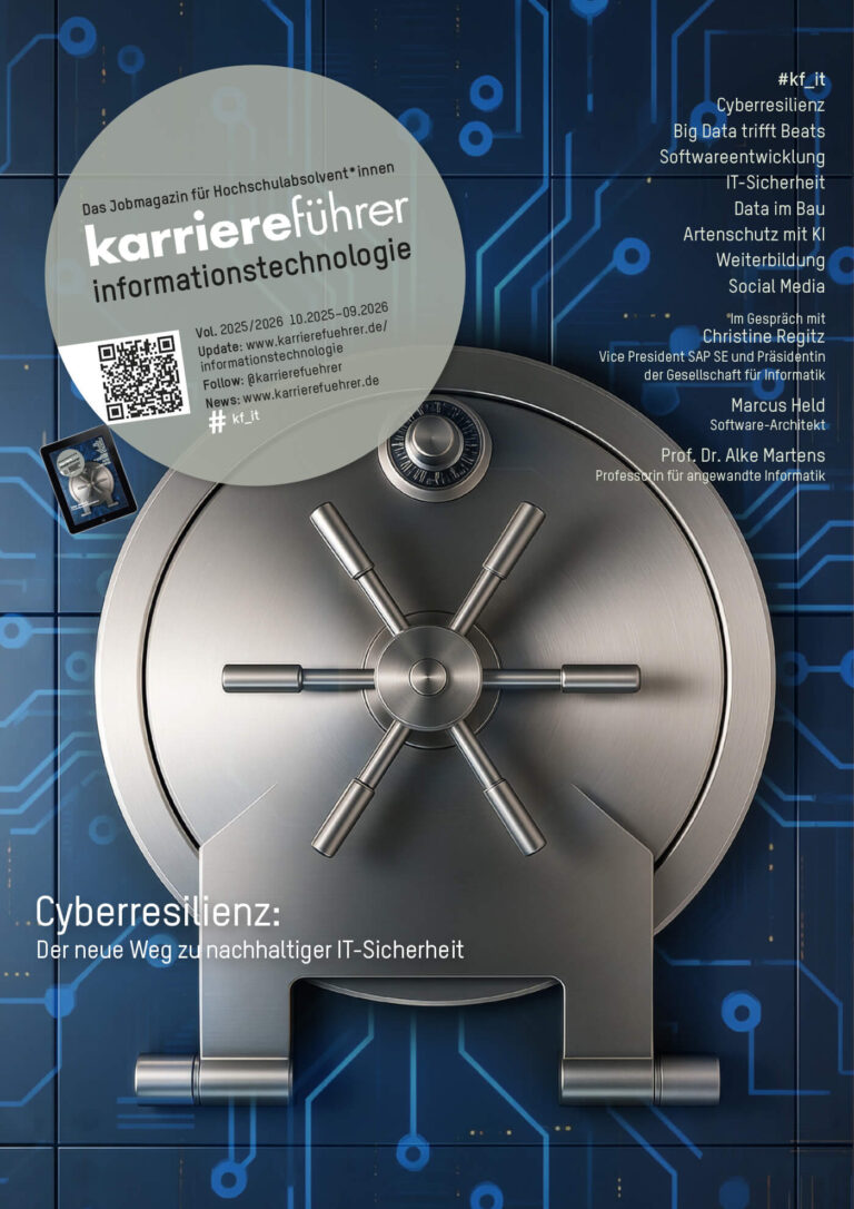 E-Paper karriereführer informationstechnologie 2025.2026 – Cyberresilienz: Der neue Weg zu nachhaltiger IT-Sicherheit
