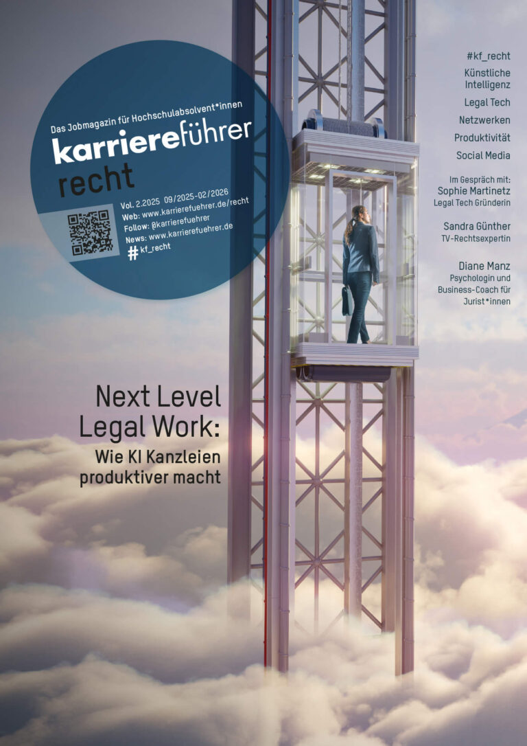 E-Paper karriereführer recht 2.2025 – Next Level Legal Work: Wie KI Kanzleien produktiver macht