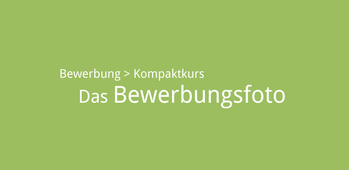 Bewerbungsfoto