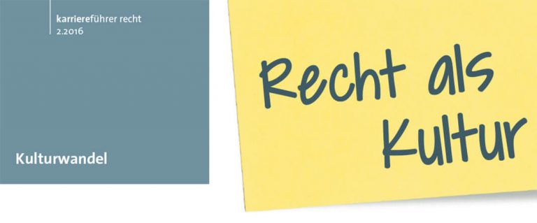 Recht als Kultur