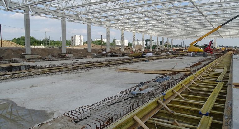 Zug um Zug auf der Großbaustelle