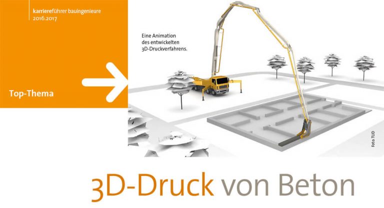 3D-Druck von Beton
