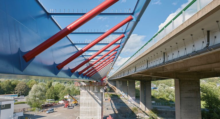 Die Lennetalbrücke der A45