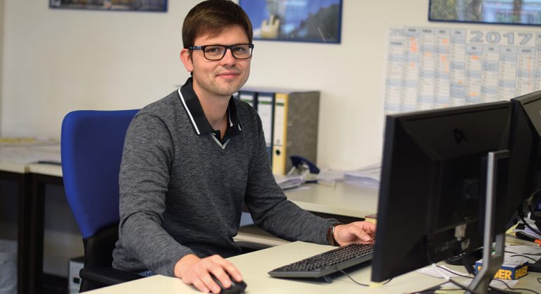 Maschinenbauingenieur in der Bauindustrie