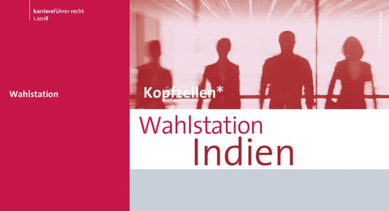 Wahlstation Indien