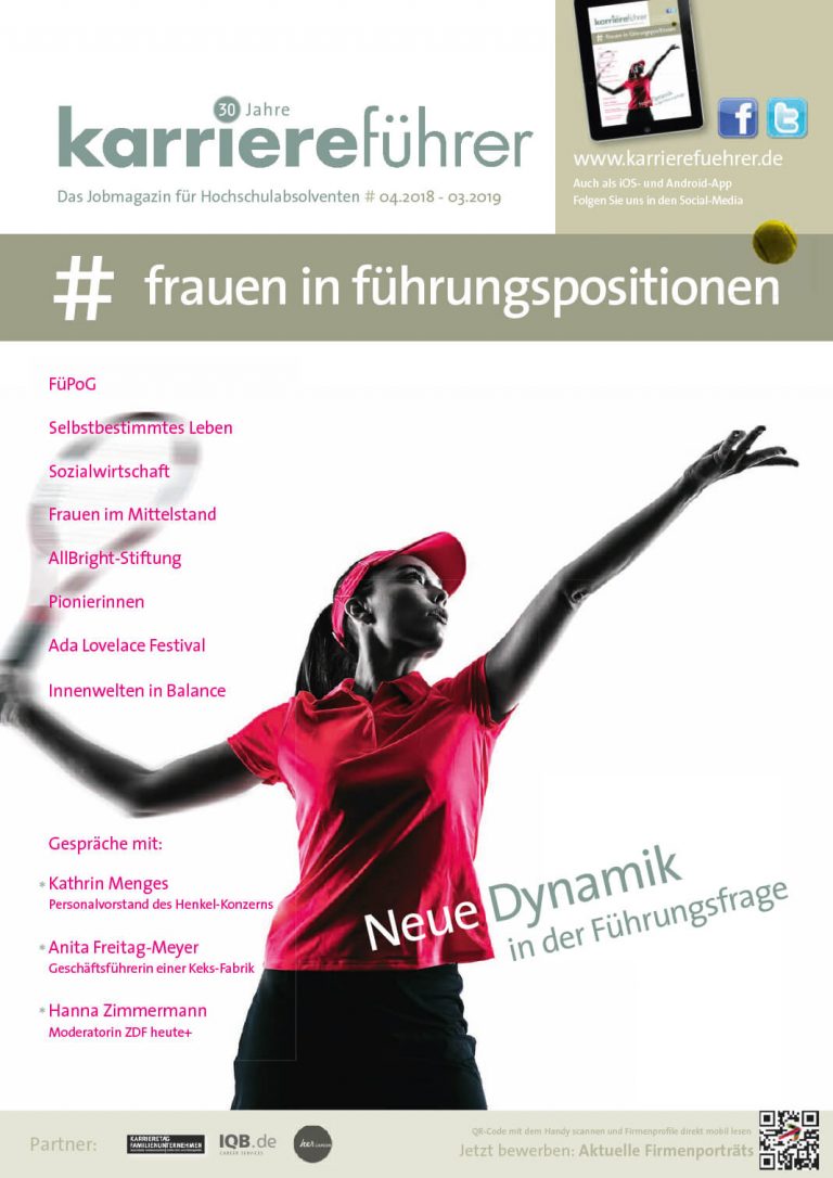 karriereführer frauen in führungspositionen 2018.2019 – Neue Dynamik in der Führungsfrage