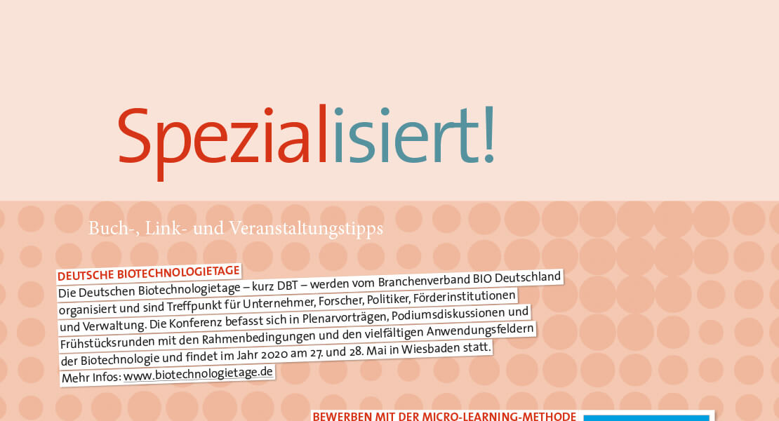 spezialisiert Buchtipps