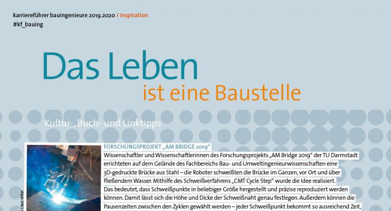 Das Leben ist eine Baustelle – Kultur-, Buch- und Linktipps
