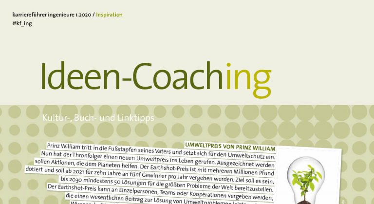 Ideen-Coaching Kultur-, Buch- und Linktipps