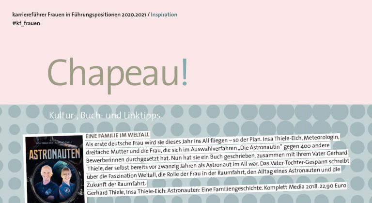 Chapeau! Kultur-, Buch- und Linktipps