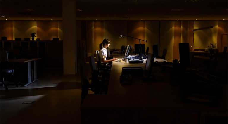 Konzentration in der Höhle