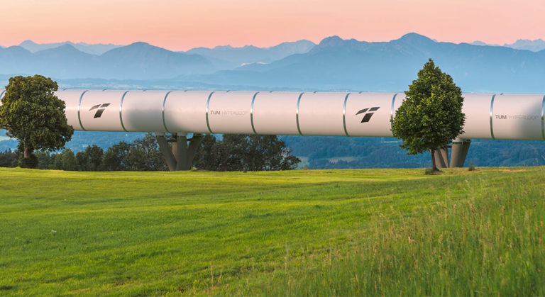 Willkommen im Hyperloop