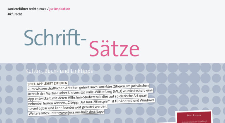 Schrift-Sätze: Kultur-, Buch- und Linktipps