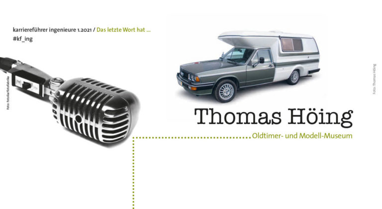 Das letzte Wort hat Thomas Höing, Oldtimer- und Modell-Museum