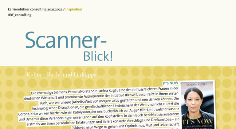 Scanner-Blick Kultur-, Buch- und Linktipps