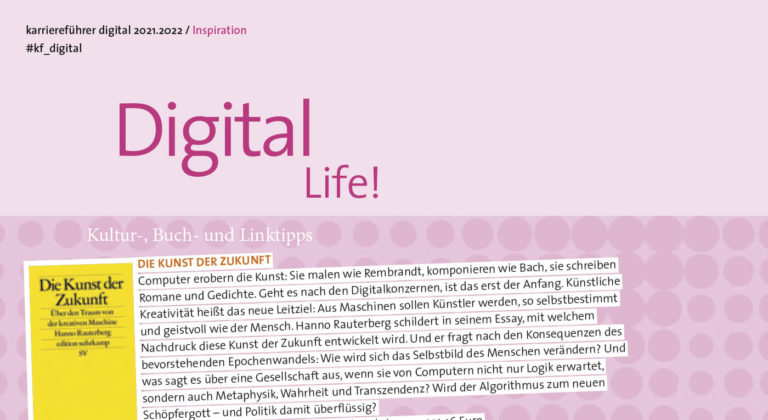 Digital Life – Kultur-, Buch- und Linktipps