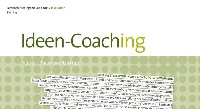 Ideen-Coaching: Kultur-, Buch- und Linktipps