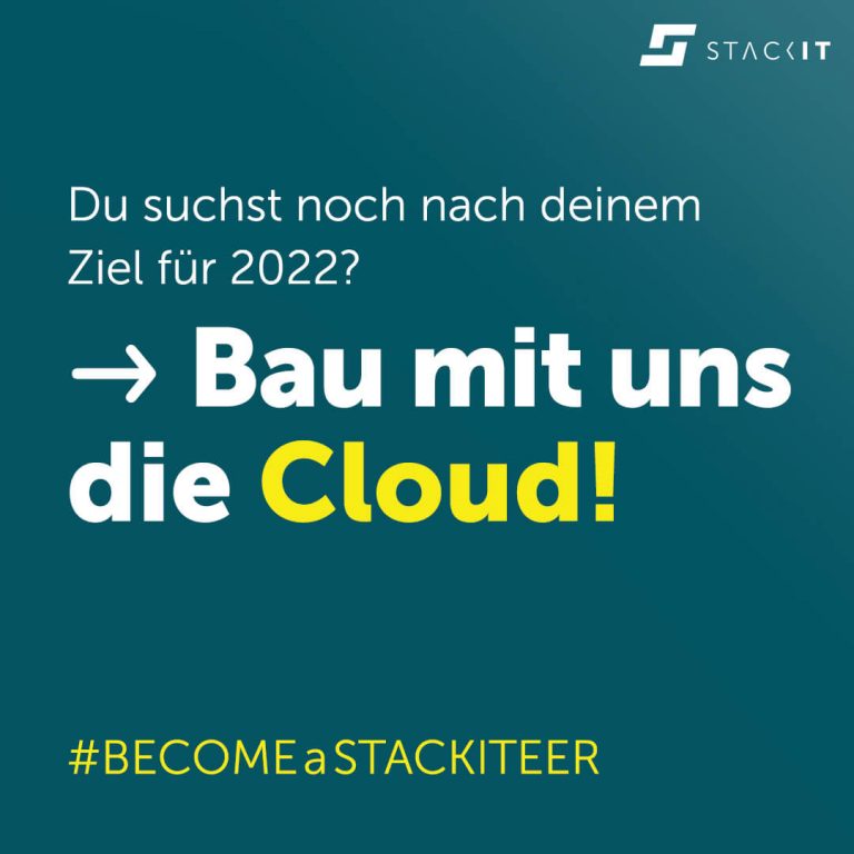 Volle Cloud voraus! Jetzt die STACKIT Cloud mitgestalten