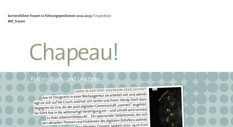 Chapeau! Kultur-, Buch- und Linktipps