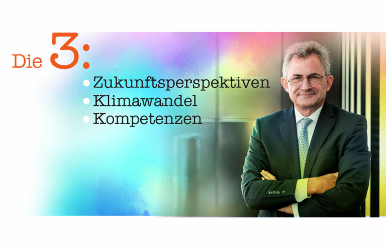 Die 3 Trends: Zukunftsperspektiven, Klimawandel, Kompetenzen