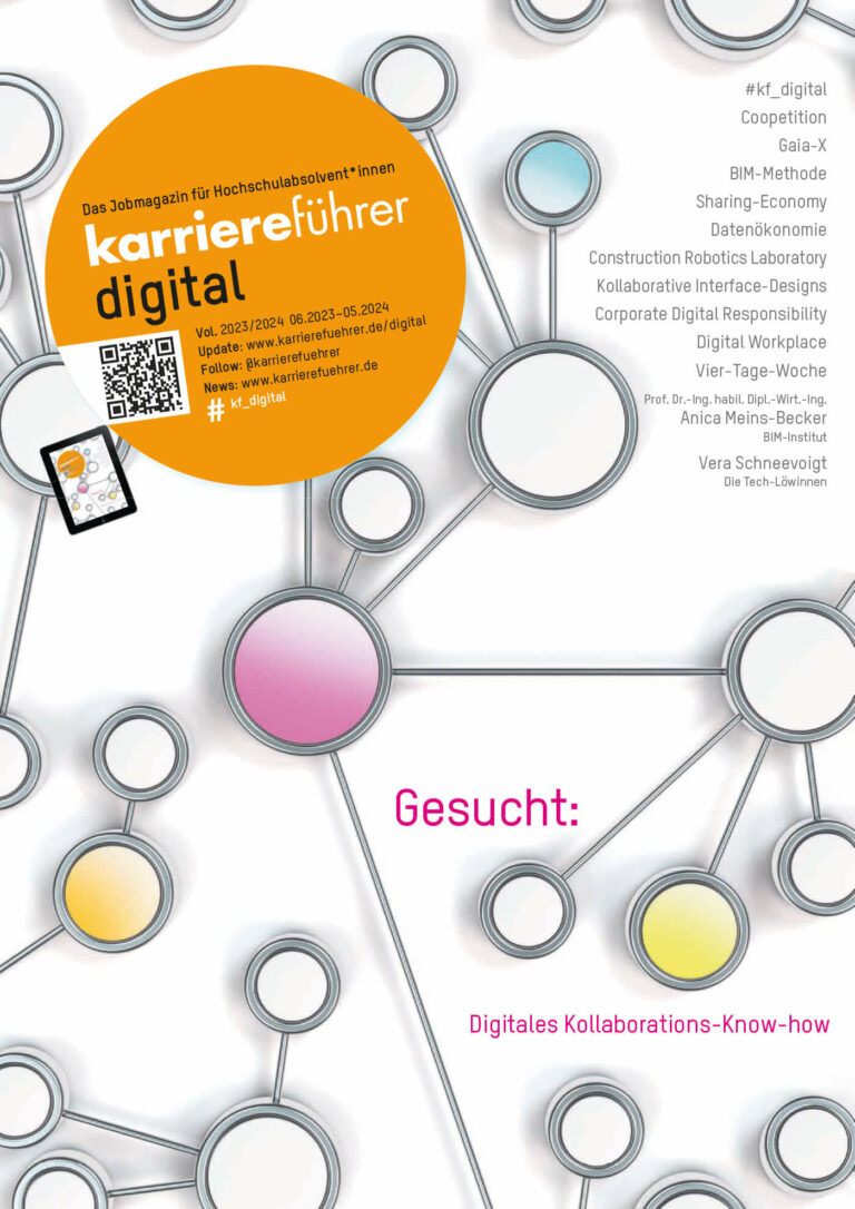 E-Paper karriereführer digital 2023.2024 – Gesucht: Digitales Kollaborations-Know-how