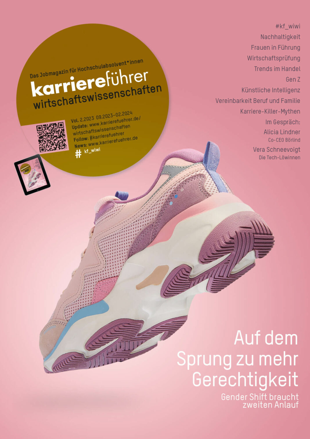 Cover karriereführer wirtschaftswissenschaften 2-2023 Cover karriereführer wirtschaftswissenschaften 2-2023