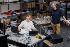 Milan von dem Bussche, Simon Kolb, Foto: QiTech GmbH