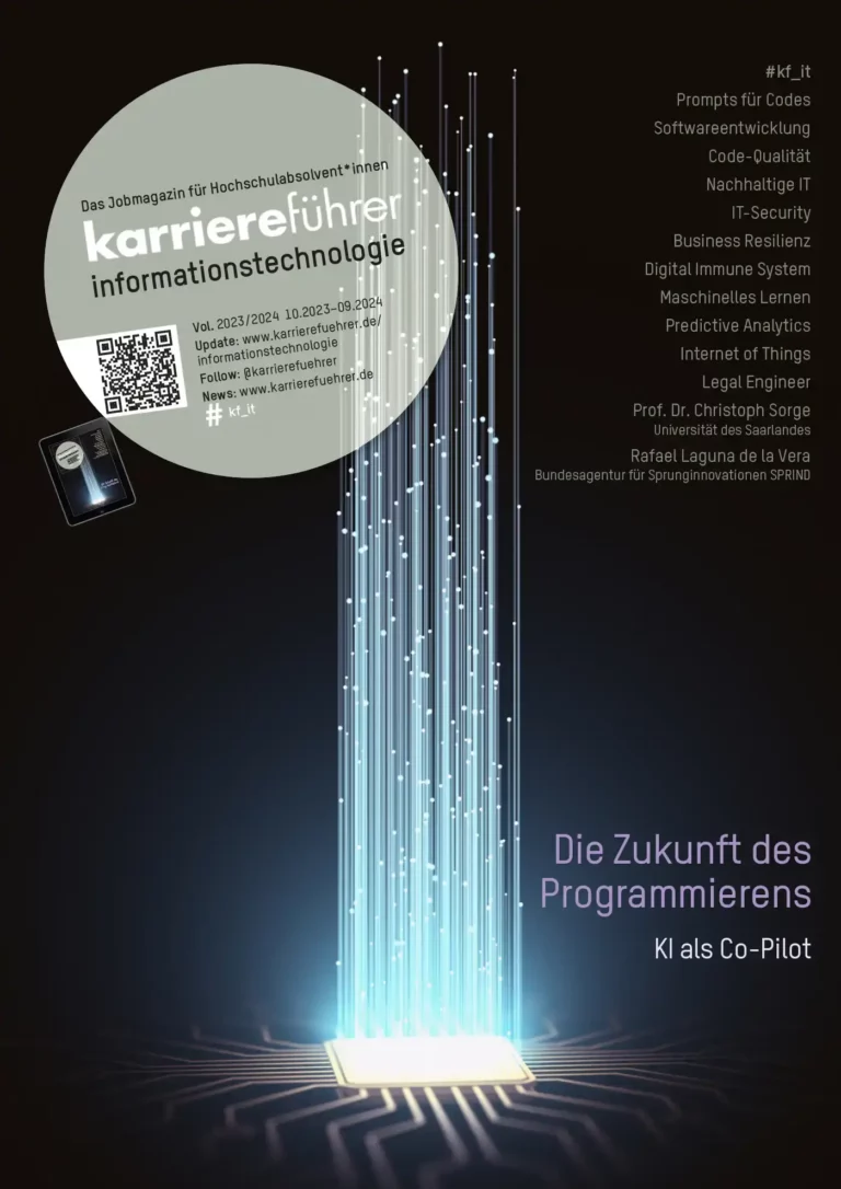 E-Paper karriereführer informationstechnologie 2023.2024 – Die Zukunft des Programmierens: KI als Co-Pilot