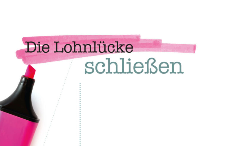 Die Lohnlücke schließen