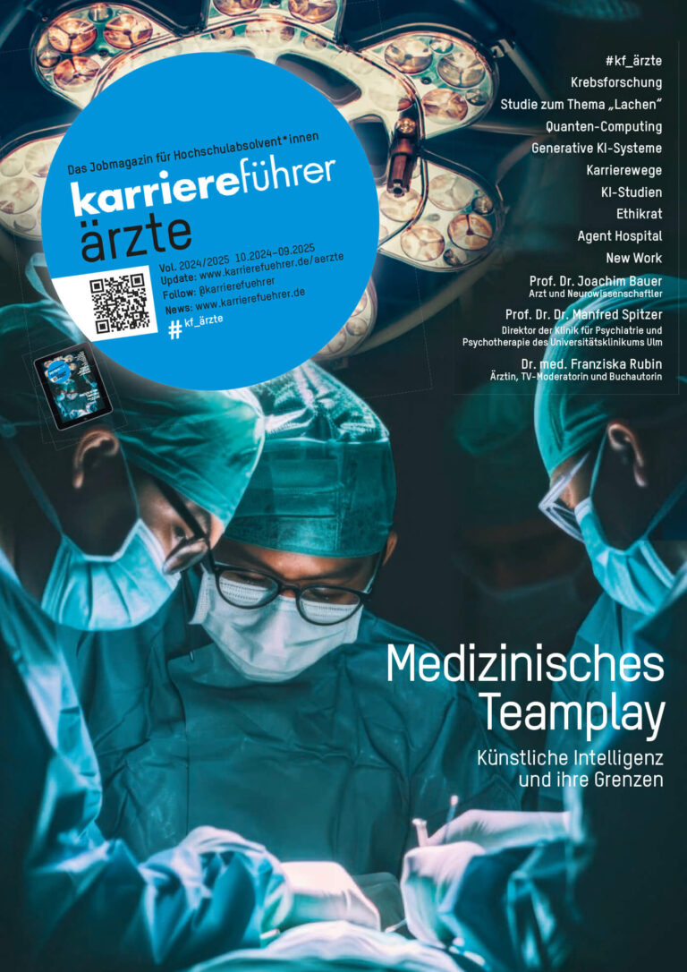 E-Paper karriereführer ärzte 2024.2025 – Medizinisches Teamplay: Künstliche Intelligenz und ihre Grenzen