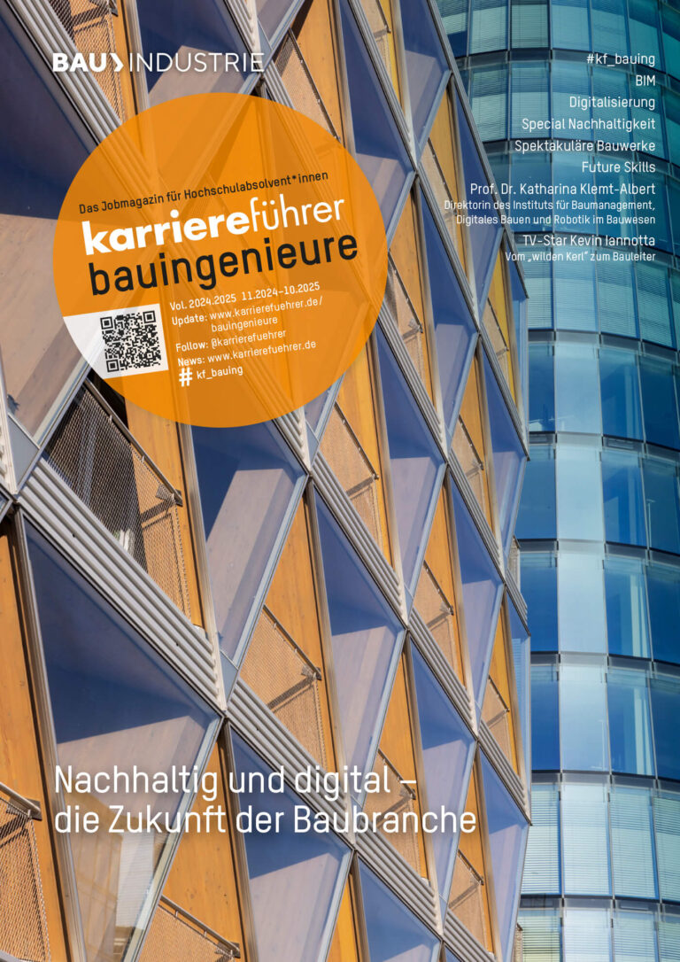 E-Paper karriereführer bauingenieure 2024.2025: Nachhaltig und digital – die Zukunft der Baubranche