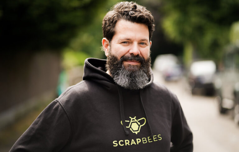 Das letzte Wort hat Thilo Hamm, Co-Gründer von ScrapBees